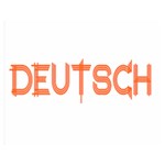 Deutsch Premium Plush Fleece Blanket (Medium)