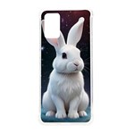 White bunny Samsung Galaxy S20 Plus 6.7 Inch TPU UV Case