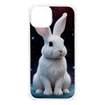 White bunny iPhone 13 TPU UV Print Case