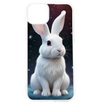 White bunny iPhone 15 TPU UV Print Case