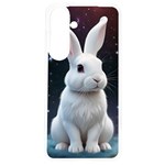 White bunny Samsung Galaxy S24 6.2 Inch TPU UV Case