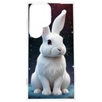 White bunny Samsung Galaxy S24 Plus 6.7 Inch TPU UV Case