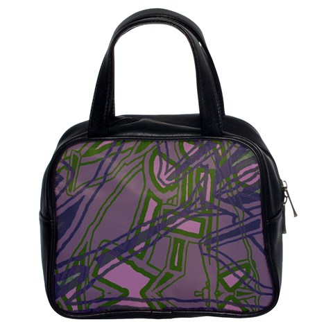 Vibrant Collage Vibes Print Classic Handbag (Two Sides) from ArtsNow.com Front