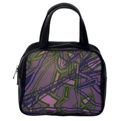 Vibrant Collage Vibes Print Classic Handbag (Two Sides) from ArtsNow.com Back