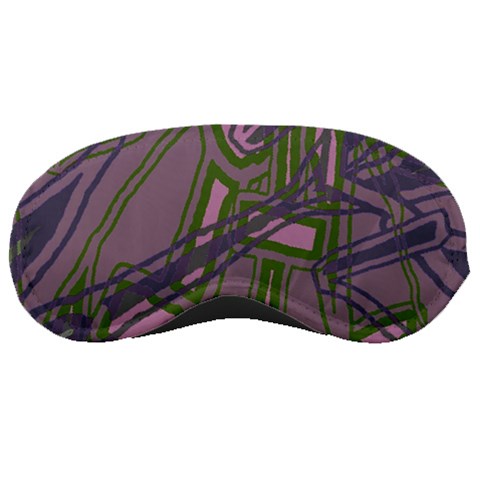 Vibrant Collage Vibes Print Sleep Mask from ArtsNow.com Front