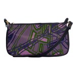 Vibrant Collage Vibes Print Shoulder Clutch Bag