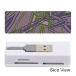 Vibrant Collage Vibes Print Memory Card Reader (Stick)