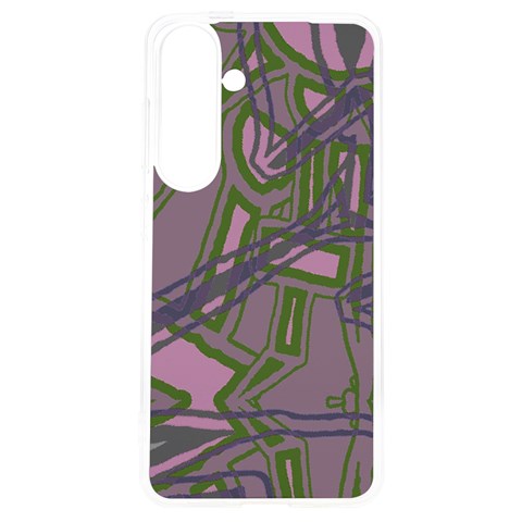 Vibrant Collage Vibes Print Samsung Galaxy S24 6.2 Inch TPU UV Case from ArtsNow.com Front