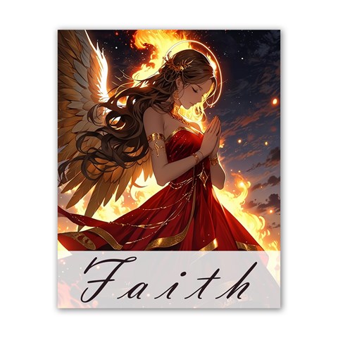 Portrait: Faith Poster 16  x 20  from ArtsNow.com Front