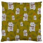 Super Lucky Cat Large Cushion Case (Two Sides)