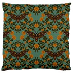 Day Of The Death Moth Large Cushion Case (Two Sides)