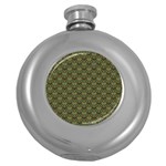 Day Of The Death Moth Scaled Round Hip Flask (5 oz)