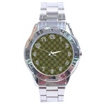 Day Of The Death Moth Scaled Stainless Steel Analogue Watch