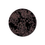 Venomous Elegance  Rubber Coaster (Round)