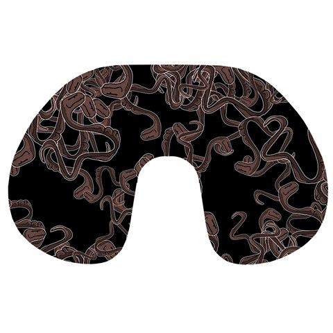 Venomous Elegance  Travel Neck Pillow from ArtsNow.com Front