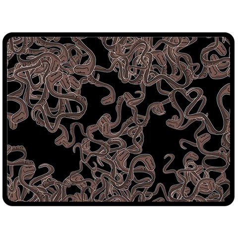 Venomous Elegance  Two Sides Fleece Blanket (Large) from ArtsNow.com 80 x60  Blanket Front