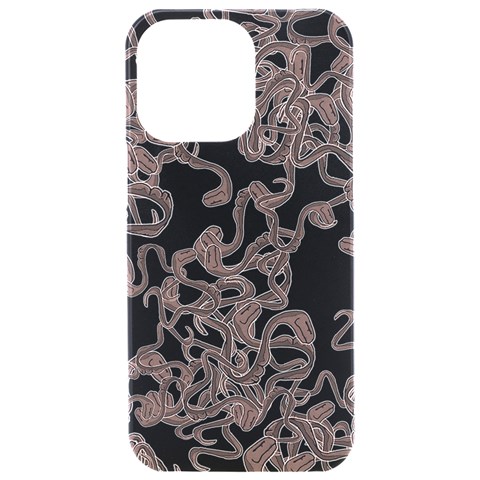 Venomous Elegance  iPhone 15 Pro Max Black UV Print PC Hardshell Case from ArtsNow.com Front