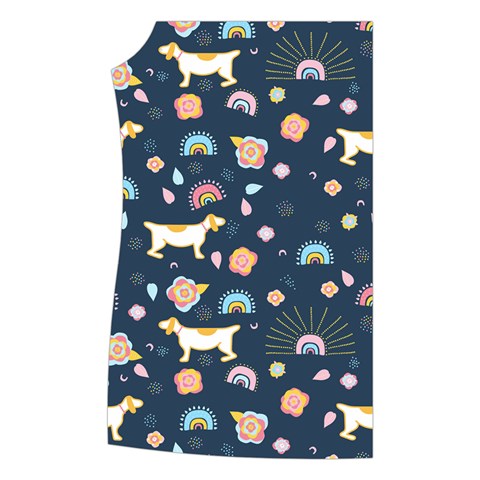 Dogs Women s Button Up Vest from ArtsNow.com Front Right