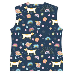 Dogs Women s Button Up Vest from ArtsNow.com Back