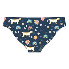 Dogs Cross Back Hipster Bikini Set from ArtsNow.com Back Under