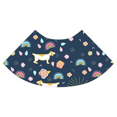 Dogs Trumpet Sleeve Cropped Top from ArtsNow.com Cuff Right