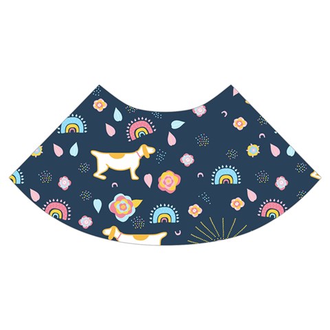 Dogs Trumpet Sleeve Cropped Top from ArtsNow.com Cuff Left