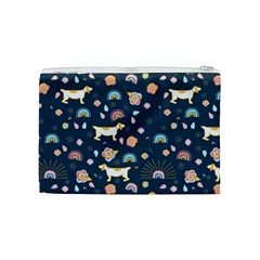 Dogs Cosmetic Bag (Medium) from ArtsNow.com Back