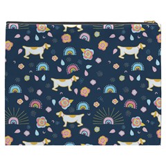 Dogs Cosmetic Bag (XXXL) from ArtsNow.com Back