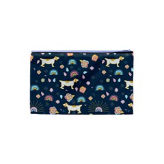 Dogs Cosmetic Bag (XS) from ArtsNow.com Back