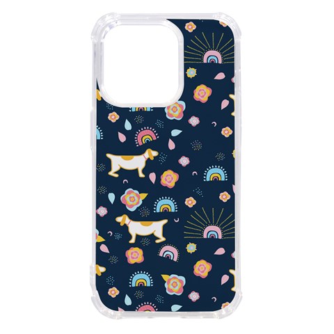 Dogs iPhone 14 Pro TPU UV Print Case from ArtsNow.com Front