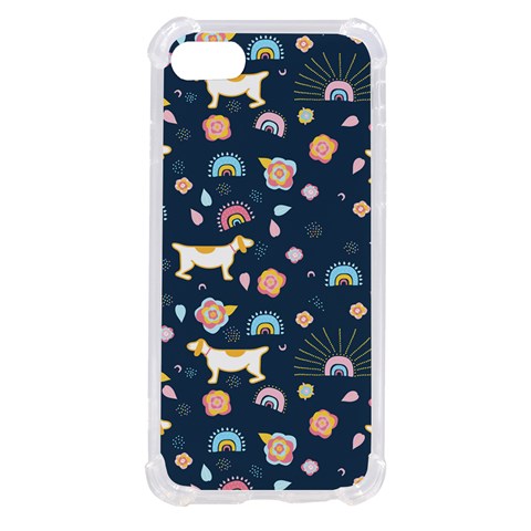 Dogs iPhone SE from ArtsNow.com Front