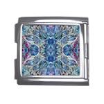 Blue Pour Blend  Mega Link Italian Charm (18mm)