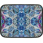 Blue Pour Blend  Two Sides Fleece Blanket (Mini)