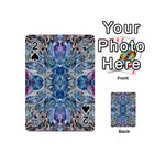 Blue Pour Blend  Playing Cards 54 Designs (Mini)