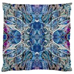 Blue Pour Blend  Large Cushion Case (One Side)