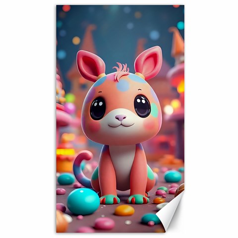 Cute creature Canvas 40  x 72  from ArtsNow.com 39.28 x69.23  Canvas - 1