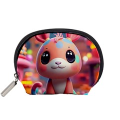 Cute creature Accessory Pouch (Small) from ArtsNow.com Front