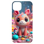 Cute creature iPhone 14 Plus Black UV Print Case