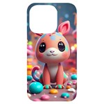 Cute creature iPhone 14 Pro Black UV Print Case