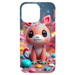 Cute creature iPhone 14 Pro Max Black UV Print Case