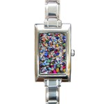 Trash to Treasure (AI) Rectangle Italian Charm Watch