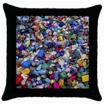 Trash to Treasure (AI) Throw Pillow Case (Black)