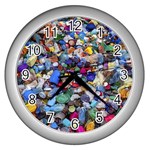 Trash to Treasure (AI) Wall Clock (Silver)