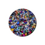 Trash to Treasure (AI) Rubber Coaster (Round)