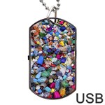 Trash to Treasure (AI) Dog Tag USB Flash (One Side)