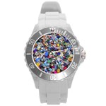 Trash to Treasure (AI) Round Plastic Sport Watch (L)