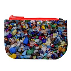 Trash to Treasure (AI) Large Coin Purse from ArtsNow.com Front