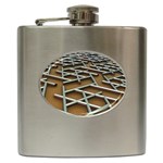 0118 F Expression Of Structure Large Hip Flask (6 oz)