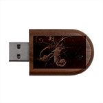  Falupadupe Wood Oval USB Flash Drive