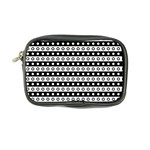 Black And White Circles Pattern Coin Purse